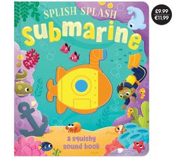 Squish Vehicle Submarine Sound Book