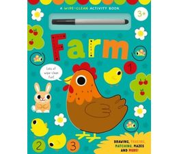 Farm Wipe Clean Activity Book