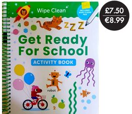 Get Ready for School Wipe Clean Book