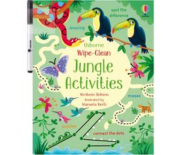 Jungle Activities Wipe Clean Book