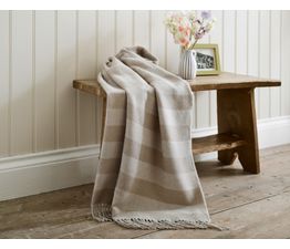 Lobster Creek - St.Ives Throw Cappuccino
