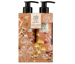 Heathcote &amp; Ivory - In The Garden Pumpkin Harvest Hand Wash &amp; Cream Duo with Mushroom Extract