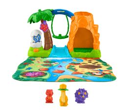 Fisher Price Little People - Dinosaur Village &amp; Playmat Playset