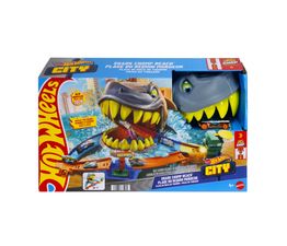 Hot Wheels - City Shark Beach Toy Car Playset