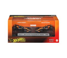 Hot Wheels - Premium Formula 1 McLaren Formula 1 Team Toy Car 2 Pack