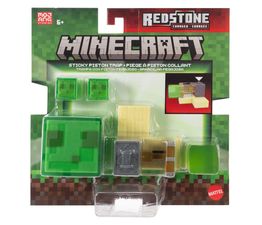 Minecraft - Redstone Charged Sticky Piston Trap Set