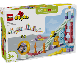 LEGO DUPLO Town - 3 in 1 Creative Ramps with Vehicles - 10478