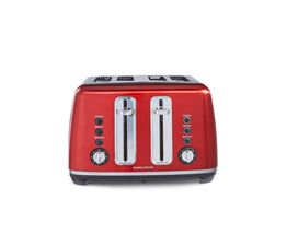 Morphy Richards - Accents 4 Slot Toaster - Red