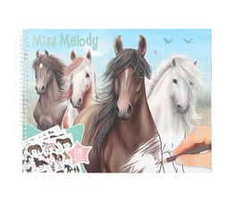 Miss Melody - Horse Colouring Book