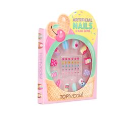 TOPModel - Artificial Nails &amp; Deco Stone Set Candy Glam