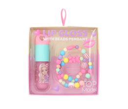 TOPModel - Lip Gloss With Beads Pendant Candy Glam