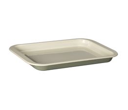 J&amp;L - 41cm Enameled Sage Green Oven Tray