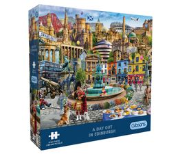 Gibsons - A Day Out in Edinburgh 1000 Piece Jigsaw Puzzle