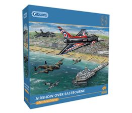 Gibsons - Airshow Over Eastbourne 500 Piece Jigsaw Puzzle
