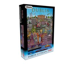 Gibsons - Dublin Cityscape 500 Piece Jigsaw Puzzle