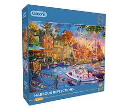 Gibsons - Harbour Reflections 500 Piece Jigsaw Puzzle