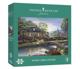 Gibsons - Thomas Kinkade Stoney Creek Cottage 1000 Piece Jigsaw Puzzle