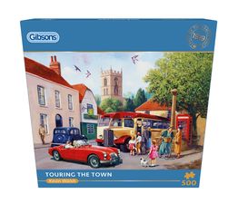 Gibsons - Touring the Town 500 Piece Jigsaw Puzzle