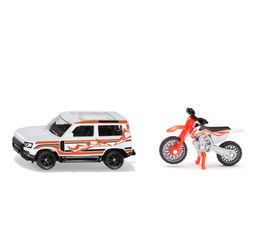 Siku - Land Rover Defender with KTM Motorbike