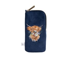 Wrendale Designs - Daisy Coo Highland Cow Glasses Pouch
