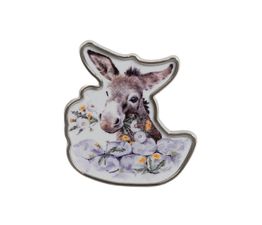 Wrendale Designs - Fine and Dandy Donkey Pin Badge