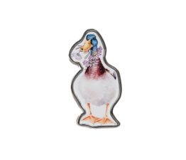 Wrendale Designs - Not a Daisy Goes By Duck Pin Badge