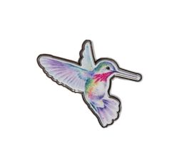 Wrendale Designs - Wisteria Wishes Hummingbird Pin Badge