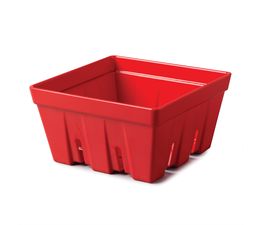 Zeal - Melamine Fruit &amp; Salad Box Red