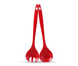 Zeal - Melamine Salad Servers Set of 2 Red
