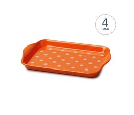 Zeal - Mini Dotty Tray Neon Orange