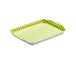 Zeal - Mini Gingham Tray Lime