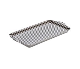 Zeal - Sandwich Gingham Tray Dark Grey