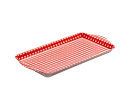 Zeal - Sandwich Gingham Tray Red