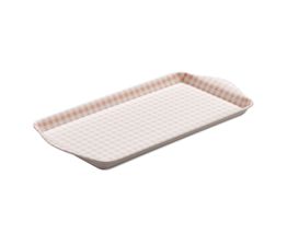 Zeal - Sandwich Gingham Tray Rose Pink