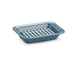 Zeal - Soap Dish Provence Blue with Blue Silicone Inner