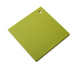 Zeal - Square Trivet 18cm Silicone Lime