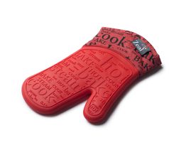 Zeal - SteamStop™ Silicone Single Oven Glove Red