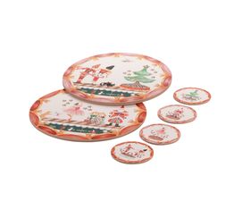 Cath Kidston - Nutcracker Set Of 4 Placemats and Coasters