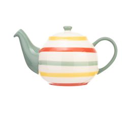 Siip - Multi Stripe Autumn 6 Cup Teapot