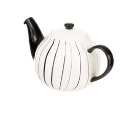Siip - Vertical Stripe 2 Cup Teapot Grey