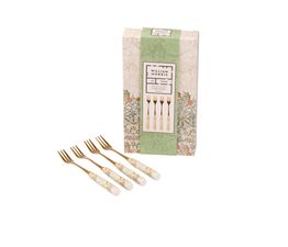 William Morris - Kitchen Garden Set of 4 Cake Forks