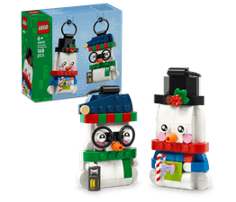 LEGO Iconic - Snowman Ornaments