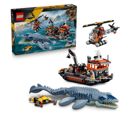 LEGO Jurassic World - Mosasaurus Dinosaur Boat Attack