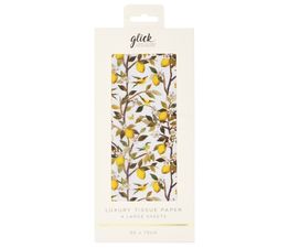 Glick - Patterned Lemon Orchard Tissue