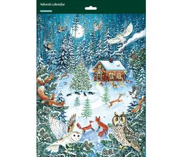 Christmas Forest Scene Advent Calendar
