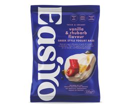Easiyo - Greek Style Vanilla &amp; Rhubarb