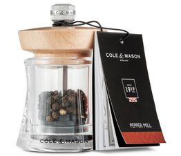 Cole &amp; Mason - Holborn Natural Beech Pepper Mill