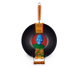 Ken Hom - Classic 35cm Carbon Steel Non Stick Wok