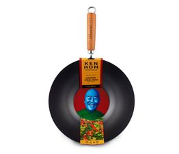 Ken Hom - Classic 31cm Carbon Steel Non Stick Wok