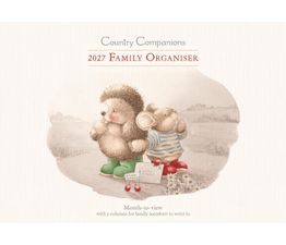 Otter House - Country Companions MTV Planner A4 Calendar 2027